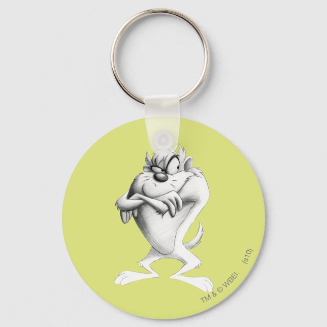 TAZ™ Drawing Key Ring (Front)
