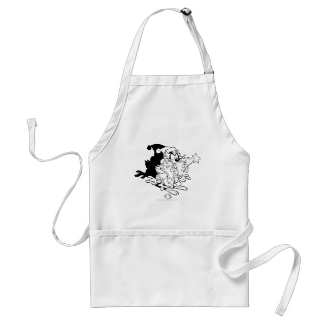 TAZ™ eating Christmas tree Standard Apron (Front)