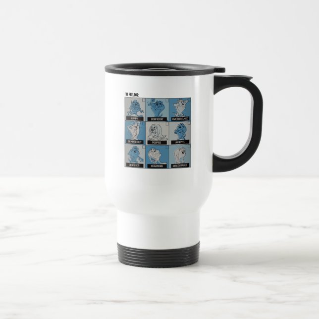 TAZ™ Emotion Checkbox Travel Mug (Right)