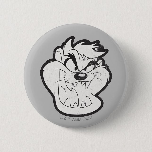 TAZ™ Evil Grin Badge (Front)