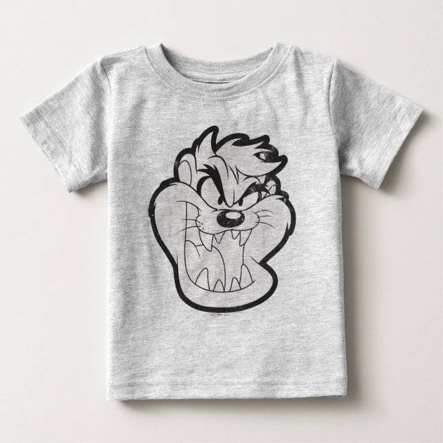 TAZ™ Evil Grin Badge Baby T-Shirt (Front)