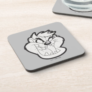 TAZ™ Evil Grin Badge Coaster