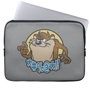 TAZ™ Expletive Circle Graphic Laptop Sleeve
