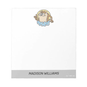 TAZ™ Expletive Circle Graphic Notepad