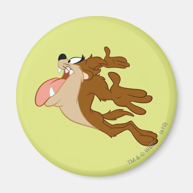 TAZ™ flying through the air Magnet (Front)