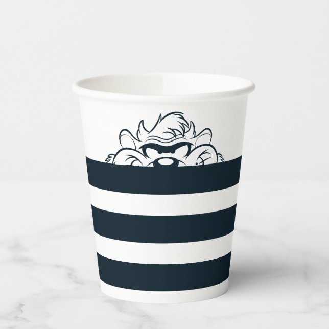 TAZ™ Hiding In Stripes Paper Cups (Left)