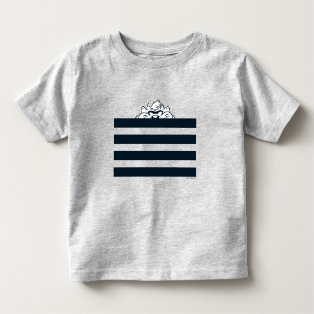 TAZ™ Hiding In Stripes Toddler T-Shirt (Front)