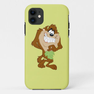 TAZ™ holding a leaf iPhone 11 Case