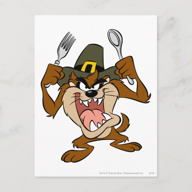 TAZ™ Hungry Postcard (Front)