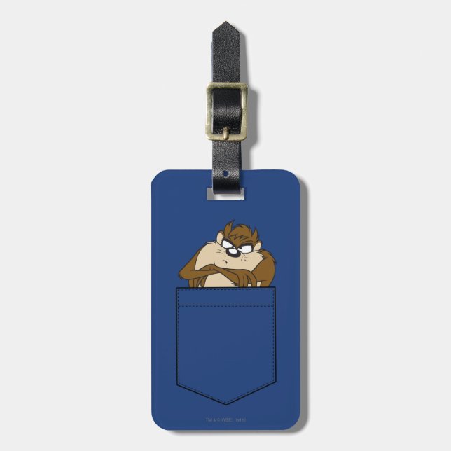 TAZ™ In A Pocket Luggage Tag (Front Vertical)