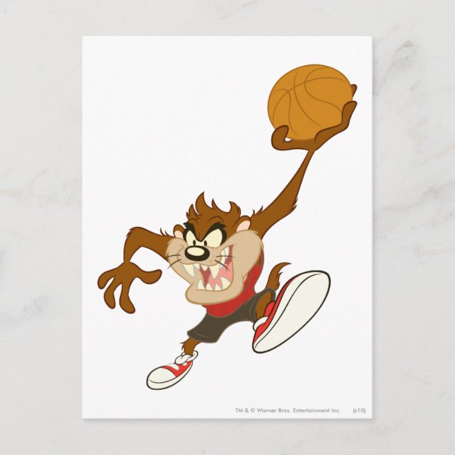 TAZ™ In Your Face Postcard (Front)