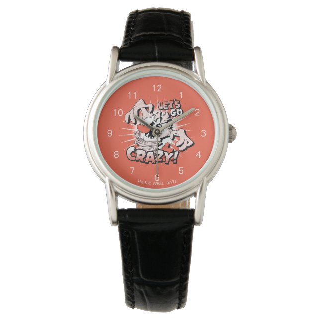 TAZ™ "Let's Go Crazy!" Halftone Watch (Front)