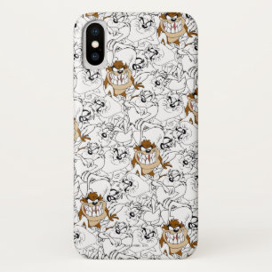 TAZ™ Line Art Colour Pop Pattern iPhone X Case