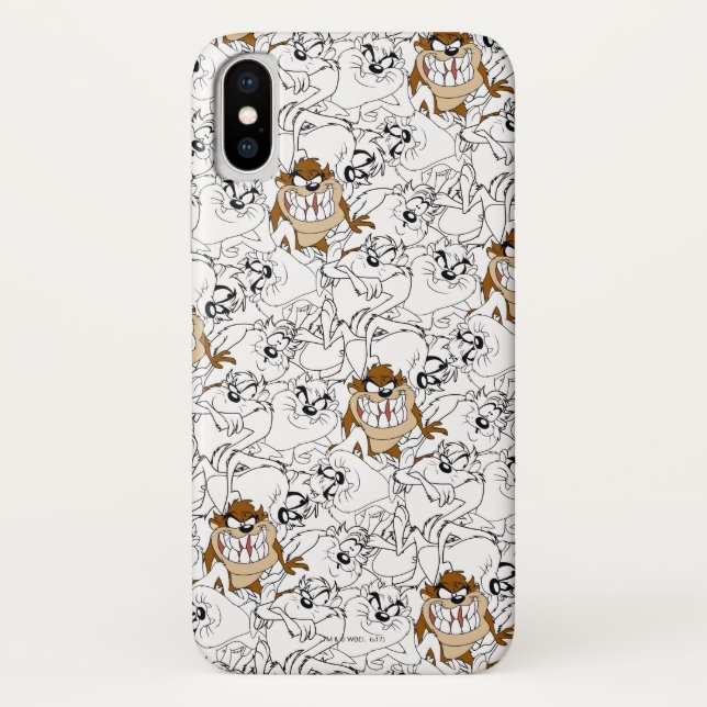 TAZ™ Line Art Colour Pop Pattern Case-Mate iPhone Case (Back)