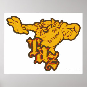 TAZ™ One Arm Stuff Poster