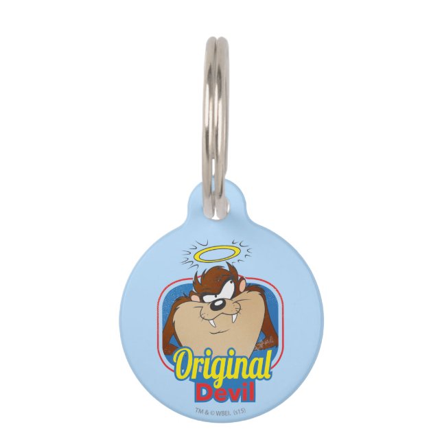 TAZ™ Original Devil Pet Tag (Front)