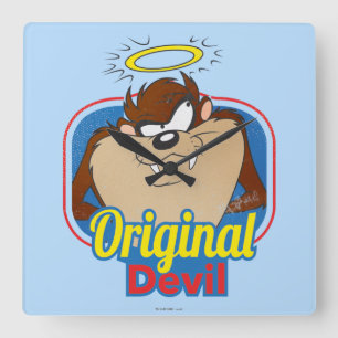 TAZ™ Original Devil Square Wall Clock