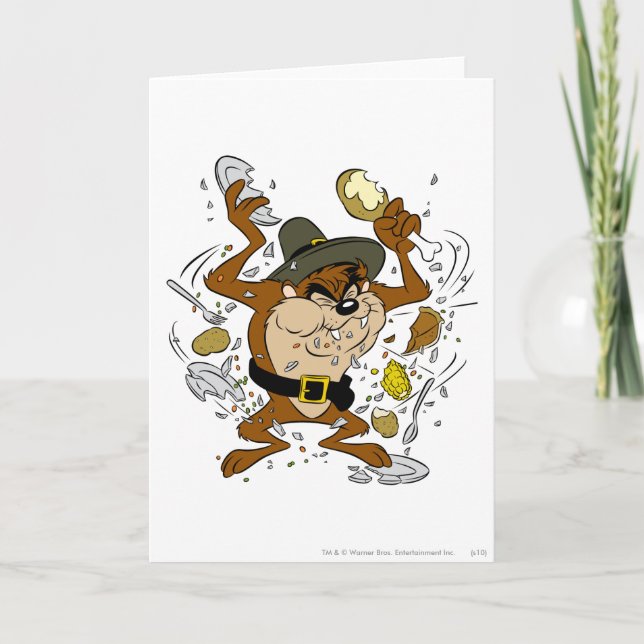 TAZ™ Ploughing Down Card (Front)