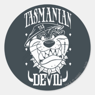 TAZ™ - Rebel 8 Classic Round Sticker