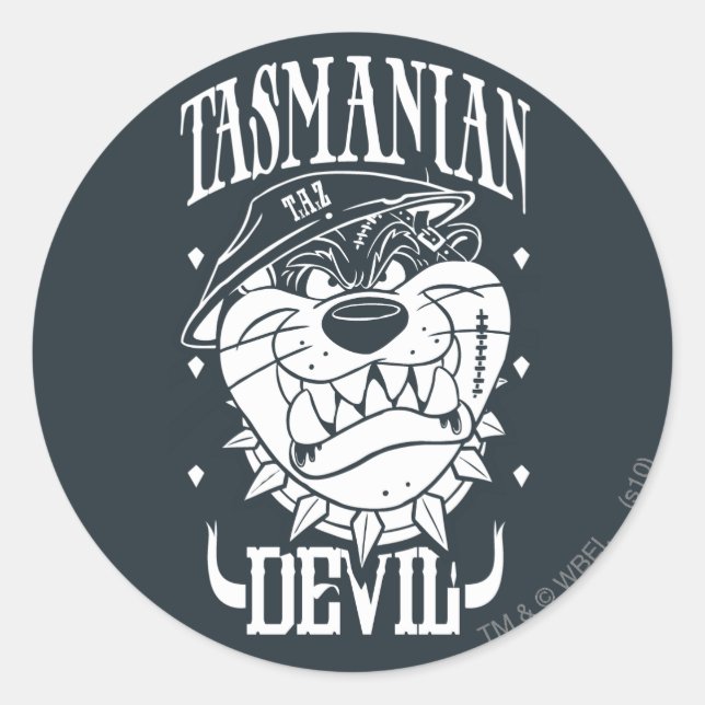 TAZ™ - Rebel Classic Round Sticker (Front)