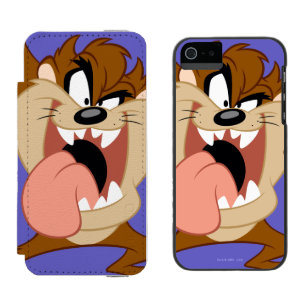 TAZ™   Sticking His Tongue Out Incipio Watson™ iPhone 5 Wallet Case