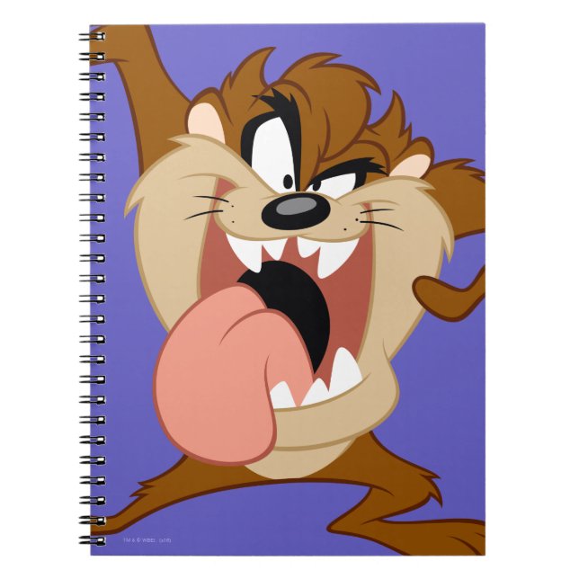 TAZ™ | Sticking His Tongue Out Notebook (Front)