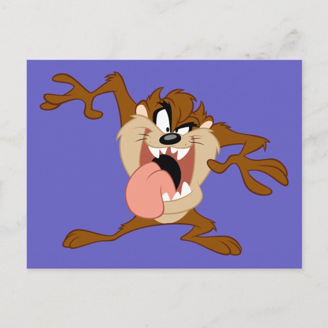 TAZ™ | Sticking His Tongue Out Postcard (Front)