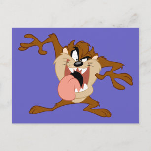 TAZ™   Sticking His Tongue Out Postcard