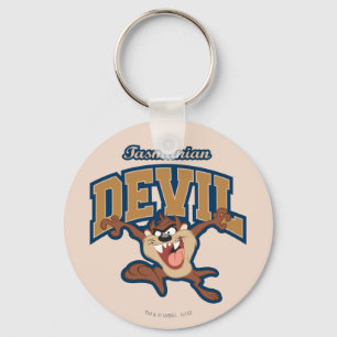 TAZ™ Tasmanian Devil Patch Key Ring