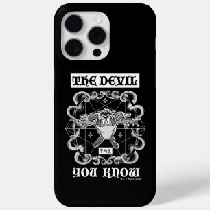 TAZ™ The Devil You Know iPhone 15 Pro Max Case