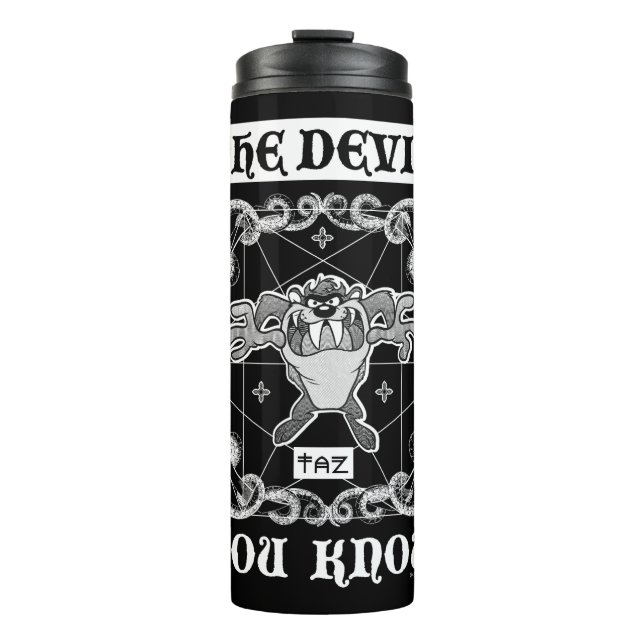 TAZ™ The Devil You Know Thermal Tumbler (Front)