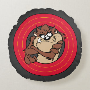 TAZ™ Through LOONEY TUNES™ Circles Round Cushion