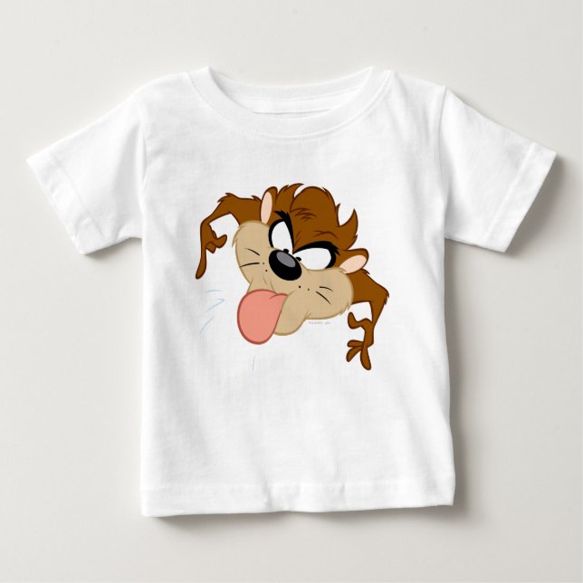 TAZ™ Tongue Out Baby T-Shirt (Front)