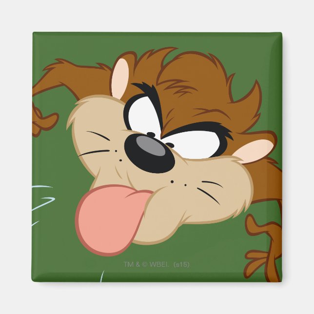 TAZ™ Tongue Out Magnet (Front)