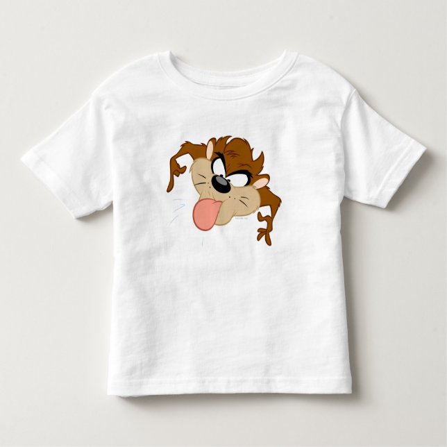 TAZ™ Tongue Out Toddler T-Shirt (Front)