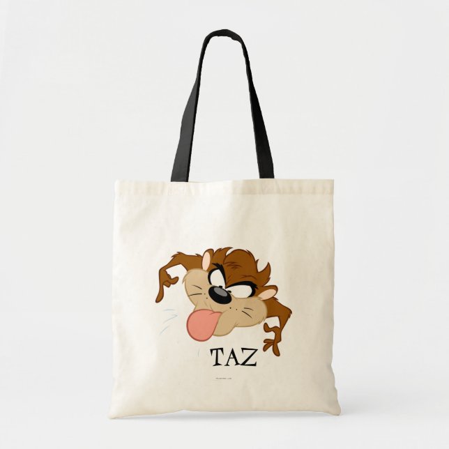 TAZ™ Tongue Out Tote Bag (Front)