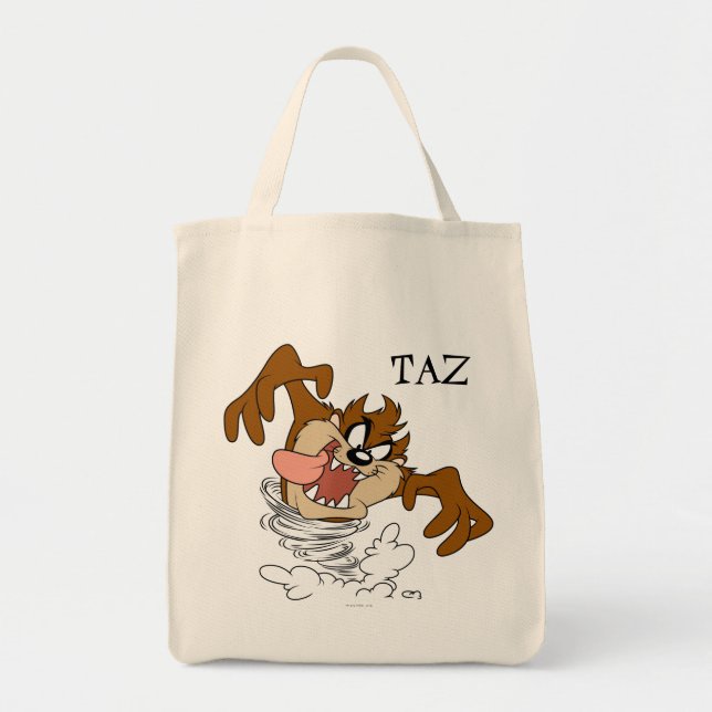 TAZ™ Whirling Tornado Tote Bag (Front)