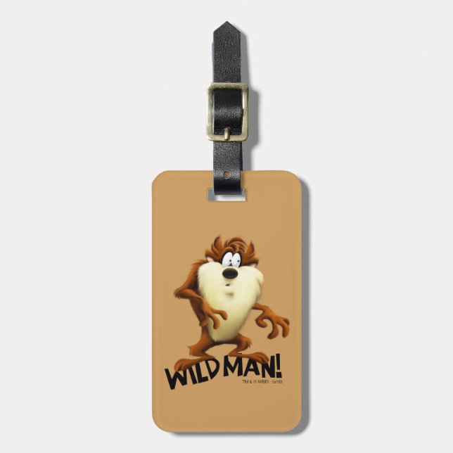 TAZ™- Wild Man Luggage Tag (Front Vertical)
