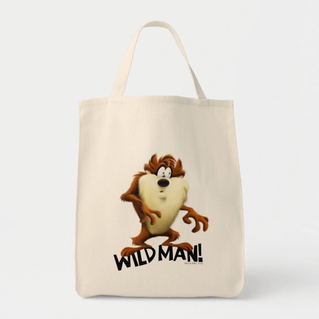 TAZ™- Wild Man Tote Bag (Front)