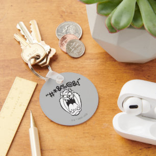 TAZ™ Yelling Expletives Key Ring