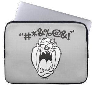 TAZ™ Yelling Expletives Laptop Sleeve