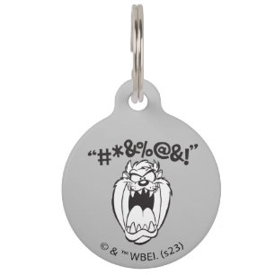 TAZ™ Yelling Expletives Pet Tag