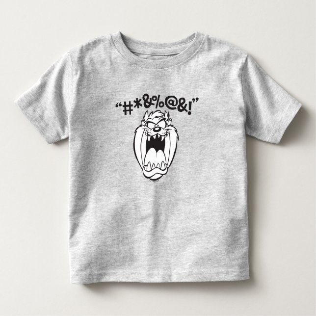 TAZ™ Yelling Expletives Toddler T-Shirt (Front)