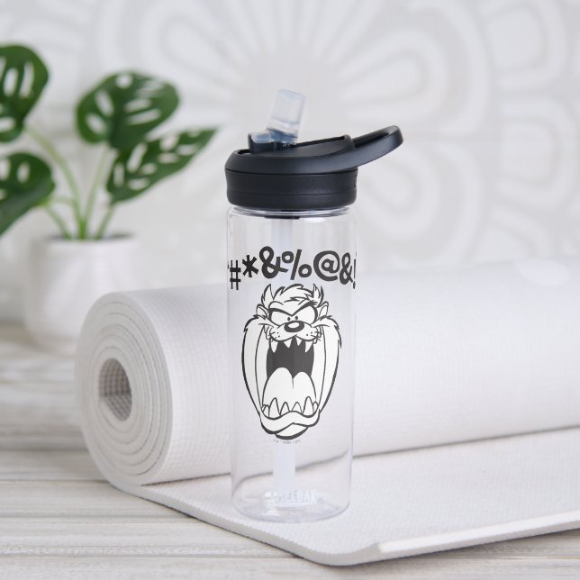 TAZ™ Yelling Expletives Water Bottle (Yoga)