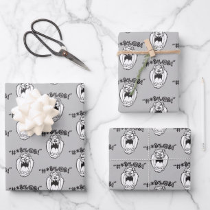 TAZ™ Yelling Expletives Wrapping Paper Sheet