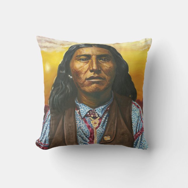 Taza Apache Chief Cushion (Front)