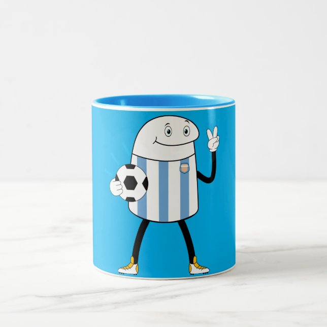 Taza Bicolor flork Two-Tone Coffee Mug (Center)