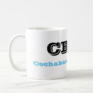 Taza CBBA Cochabamba Bolivia Coffee Mug