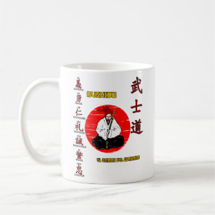 Taza De Café Bushido - The Wai of the Warrior Coffee Mug