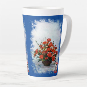 Taza De Café Latte Bodegón De flores Mug